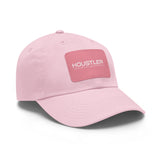 Houstler Dad Hat with Leather Patch (Rectangle)