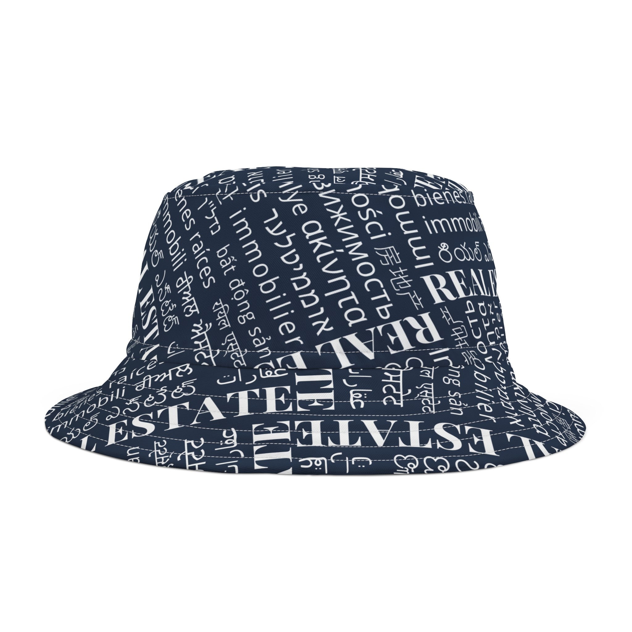 FT Style Real Estate Translated Bucket Hat (AOP)