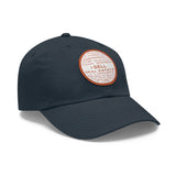 I Sell Real Estate Translated Dad Hat with Leather Patch (Round)