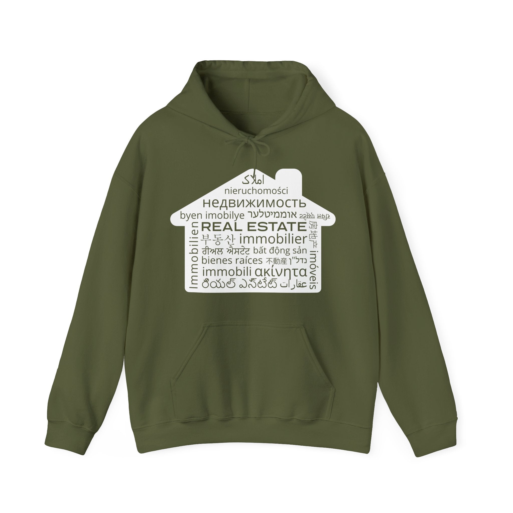 REAL ESTATE Translated Unisex Heavy Blend™ Hooded Sweatshirt