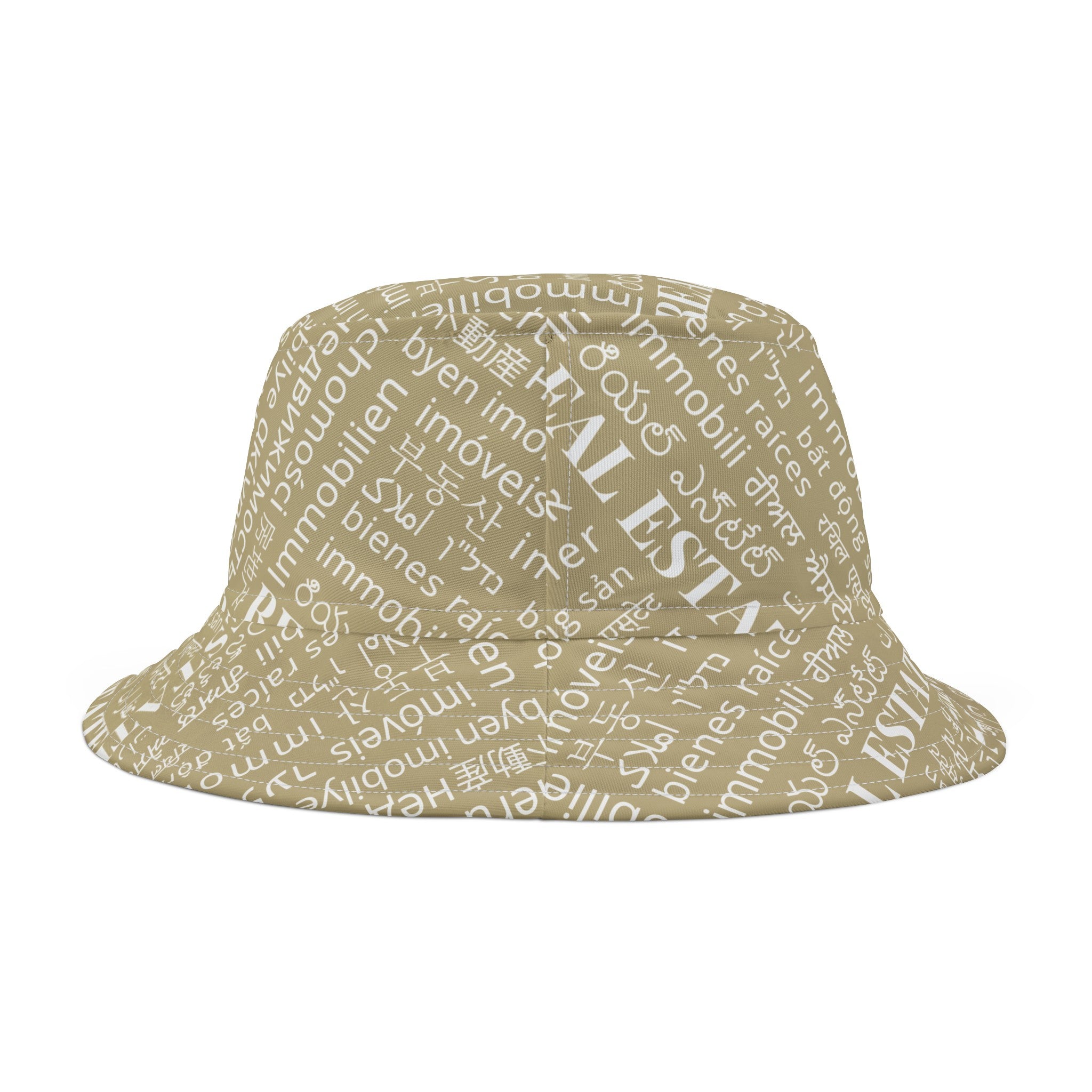C21 Style Real Estate Translated Bucket Hat (AOP)