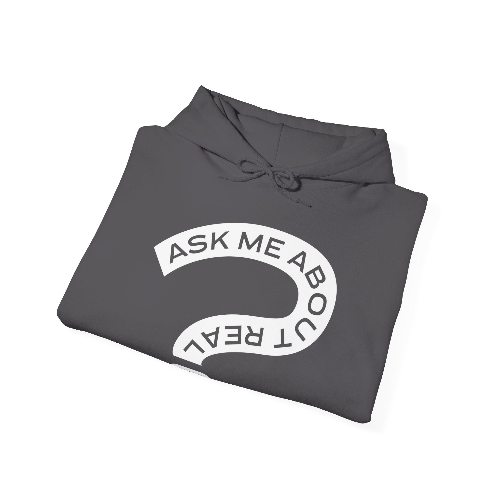 Ask Me About Real Estate Unisex Heavy Blend™ Hooded Sweatshirt