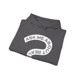 Ask Me About Real Estate Unisex Heavy Blend™ Hooded Sweatshirt