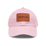 Houstler Dad Hat with Leather Patch (Rectangle)