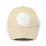 I Sell Real Estate Translated Unisex Distressed Cap