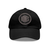 I Sell Homes Dad Hat with Leather Patch (Round)