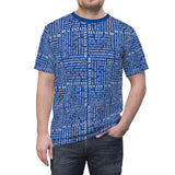 The Ultimate Real Estate Shirt! Unisex Cut & Sew Tee (AOP) Dark Blue