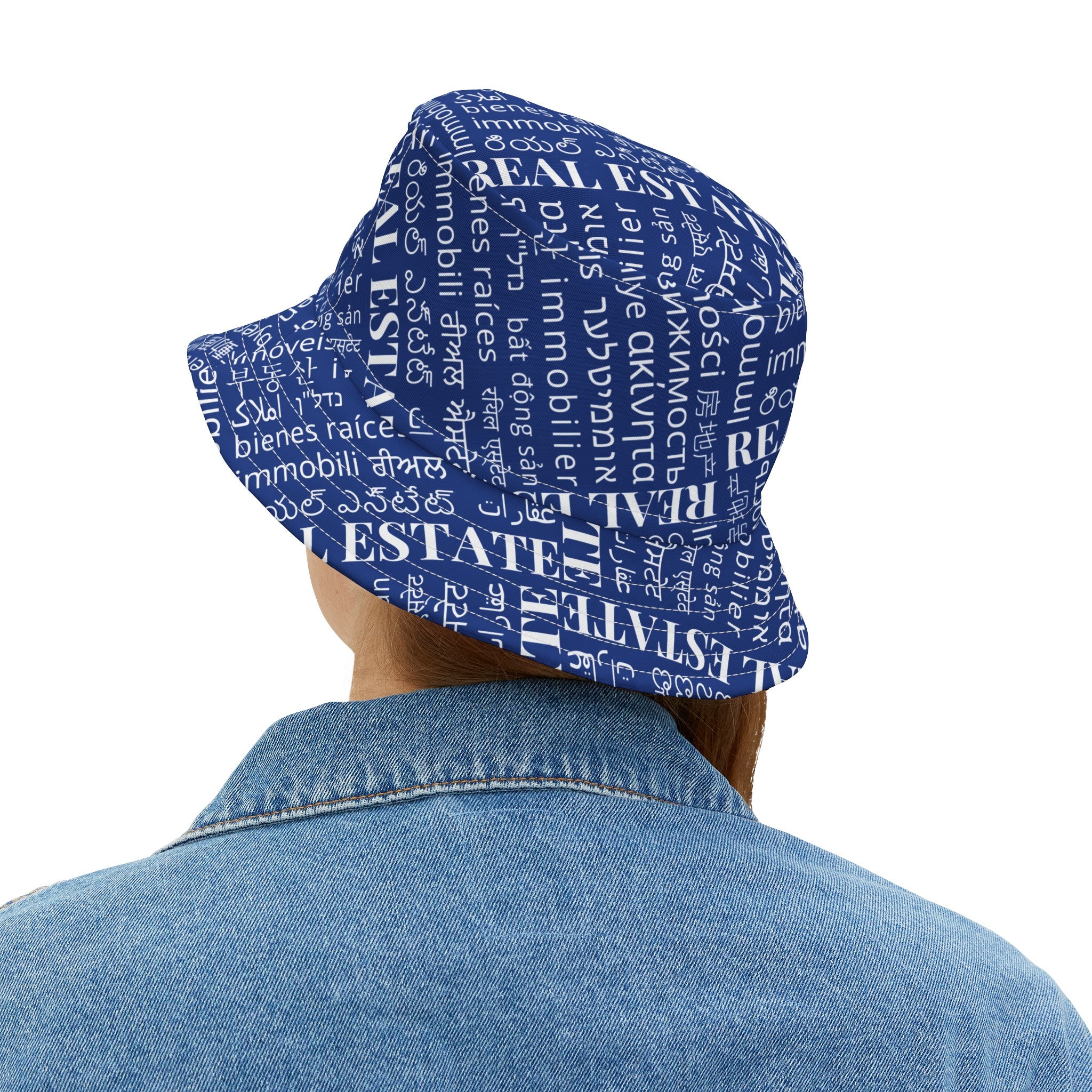 CB Style Real Estate Translated Bucket Hat (AOP)