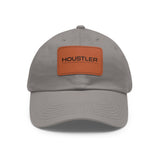 Houstler Dad Hat with Leather Patch (Rectangle)