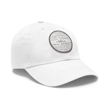 I Sell Real Estate Translated Dad Hat with Leather Patch (Round)