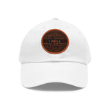 I Sell Real Estate Translated Dad Hat with Leather Patch (Round)