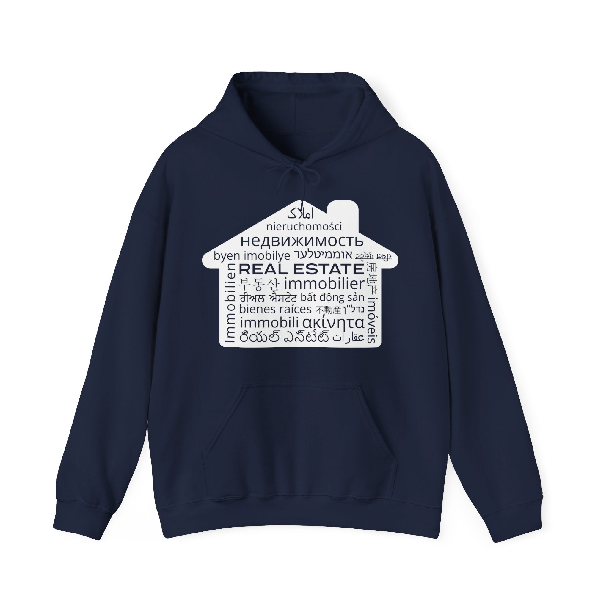 REAL ESTATE Translated Unisex Heavy Blend™ Hooded Sweatshirt