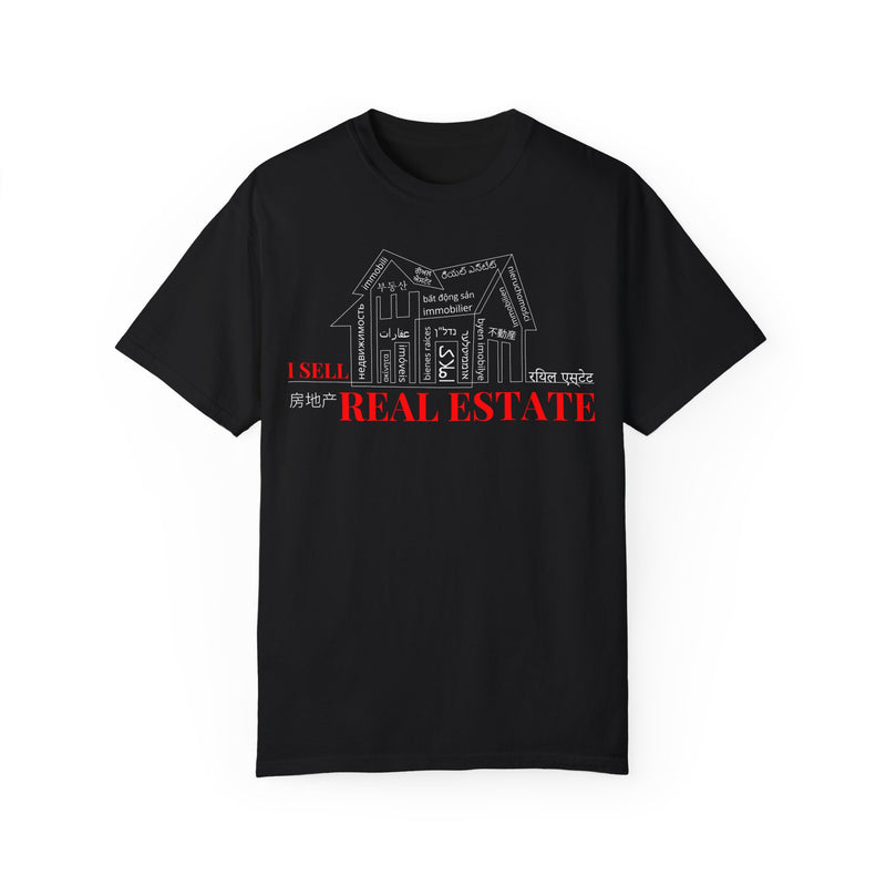 House Unisex Garment-Dyed Dark T-shirt