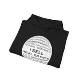 I SELL REAL ESTATE Translated Unisex Heavy Blend™ Hooded Sweatshirt