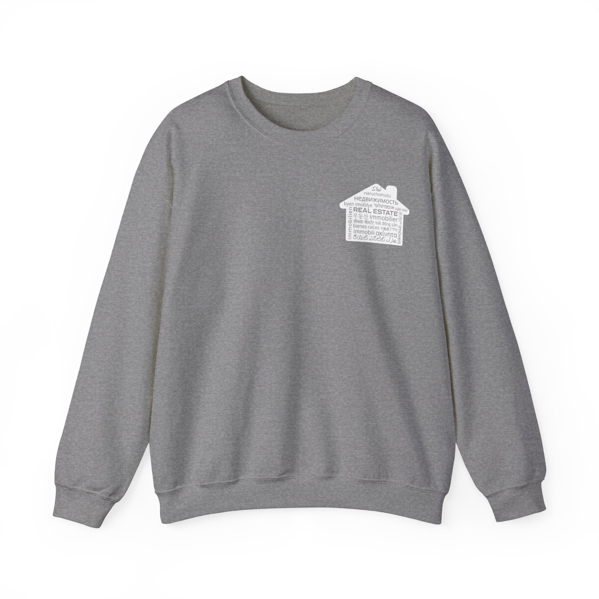 REAL ESTATE Translated Unisex Heavy Blend™ Crewneck Sweatshirt