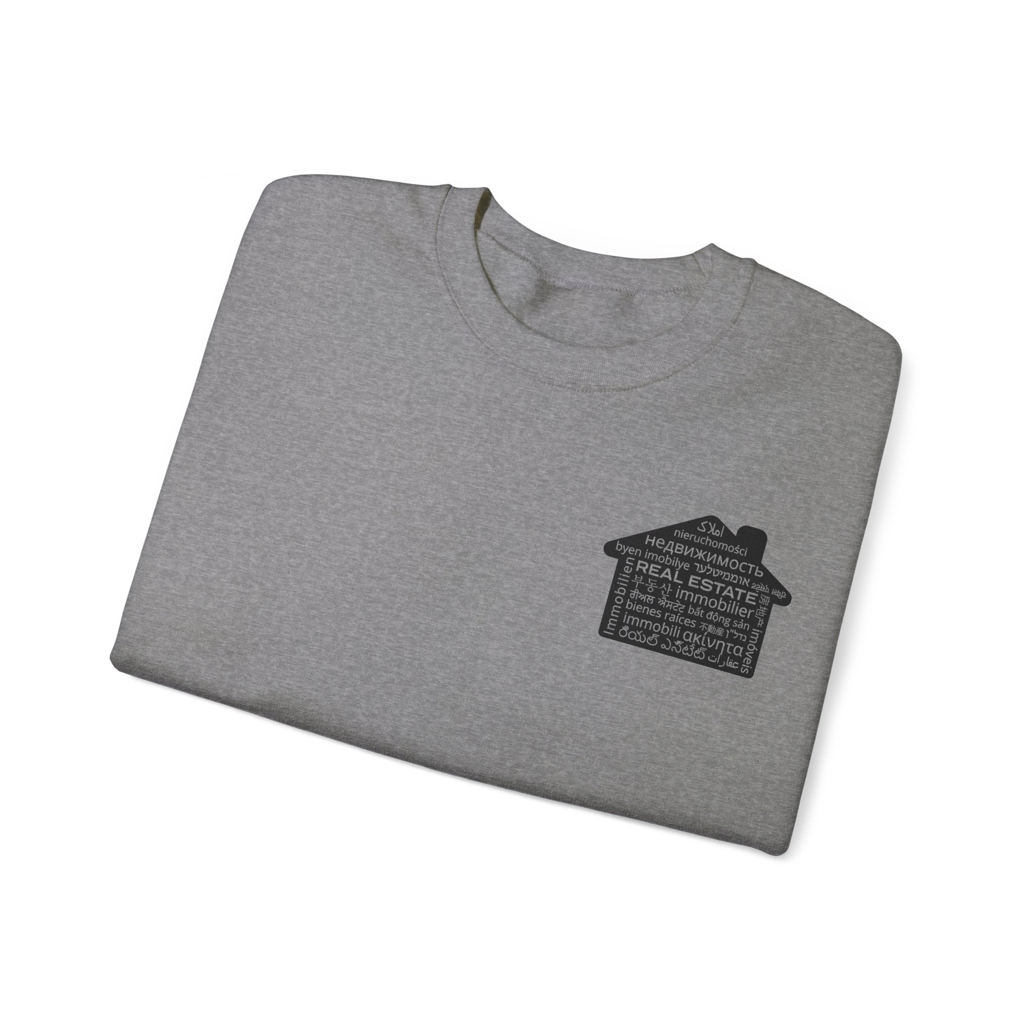 Real Estate Translated Unisex Heavy Blend™ Crewneck Sweatshirt