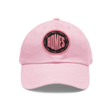 I Sell Homes Dad Hat with Leather Patch (Round)