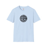 Ask Me About Real Estate Circle Unisex Softstyle T-Shirt