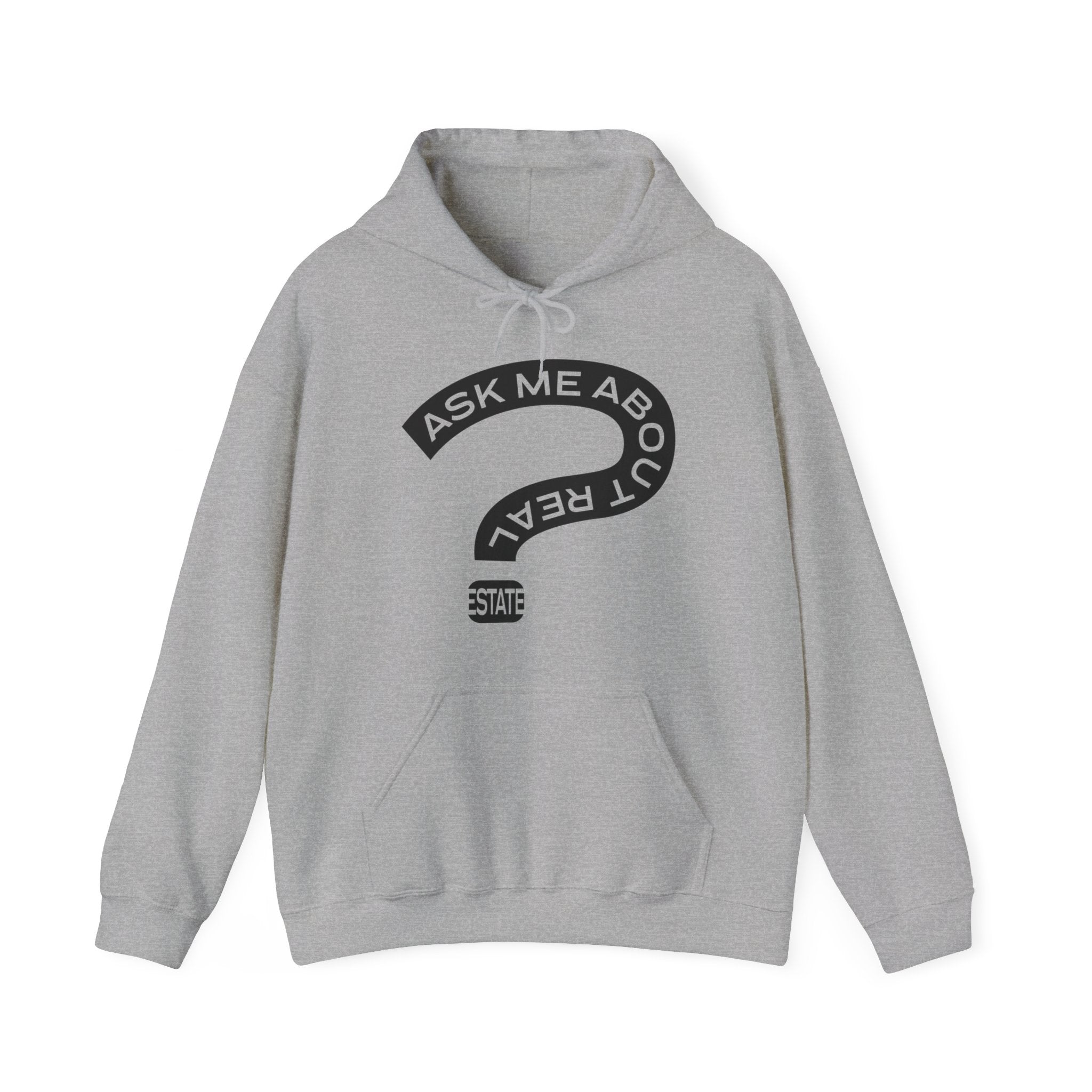 Ask Me About Real Estate Unisex Heavy Blend™ Hooded Sweatshirt
