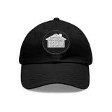 Real Estate Translated Dad Hat with Leather Patch (Round)