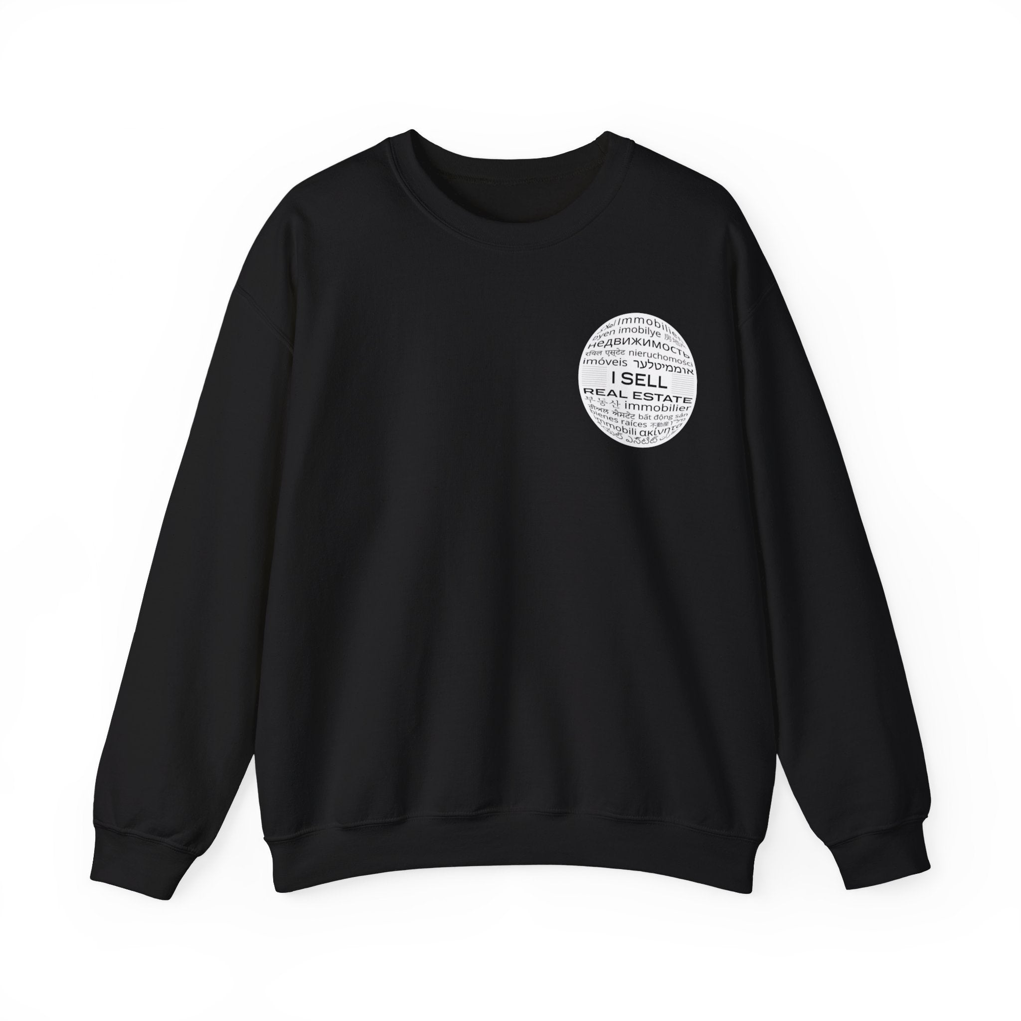 I SELL REAL ESTATE Translated Unisex Heavy Blend™ Crewneck Sweatshirt