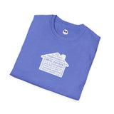 Real Estate Translated Dark Style Unisex Softstyle T-Shirt