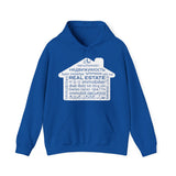 REAL ESTATE Translated Unisex Heavy Blend™ Hooded Sweatshirt