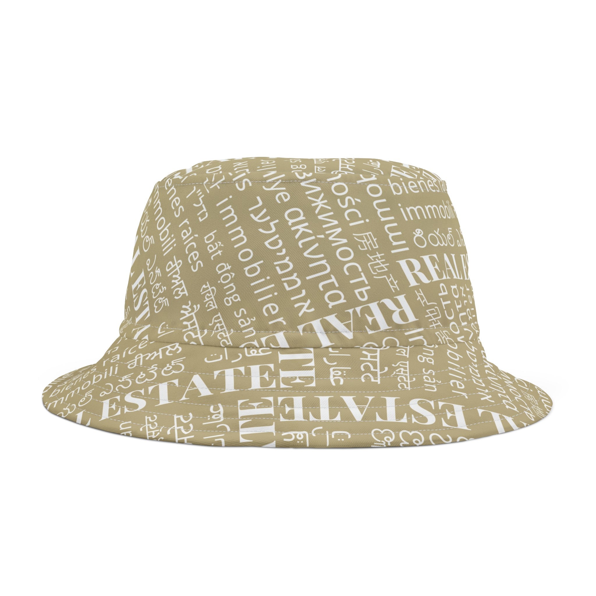 C21 Style Real Estate Translated Bucket Hat (AOP)