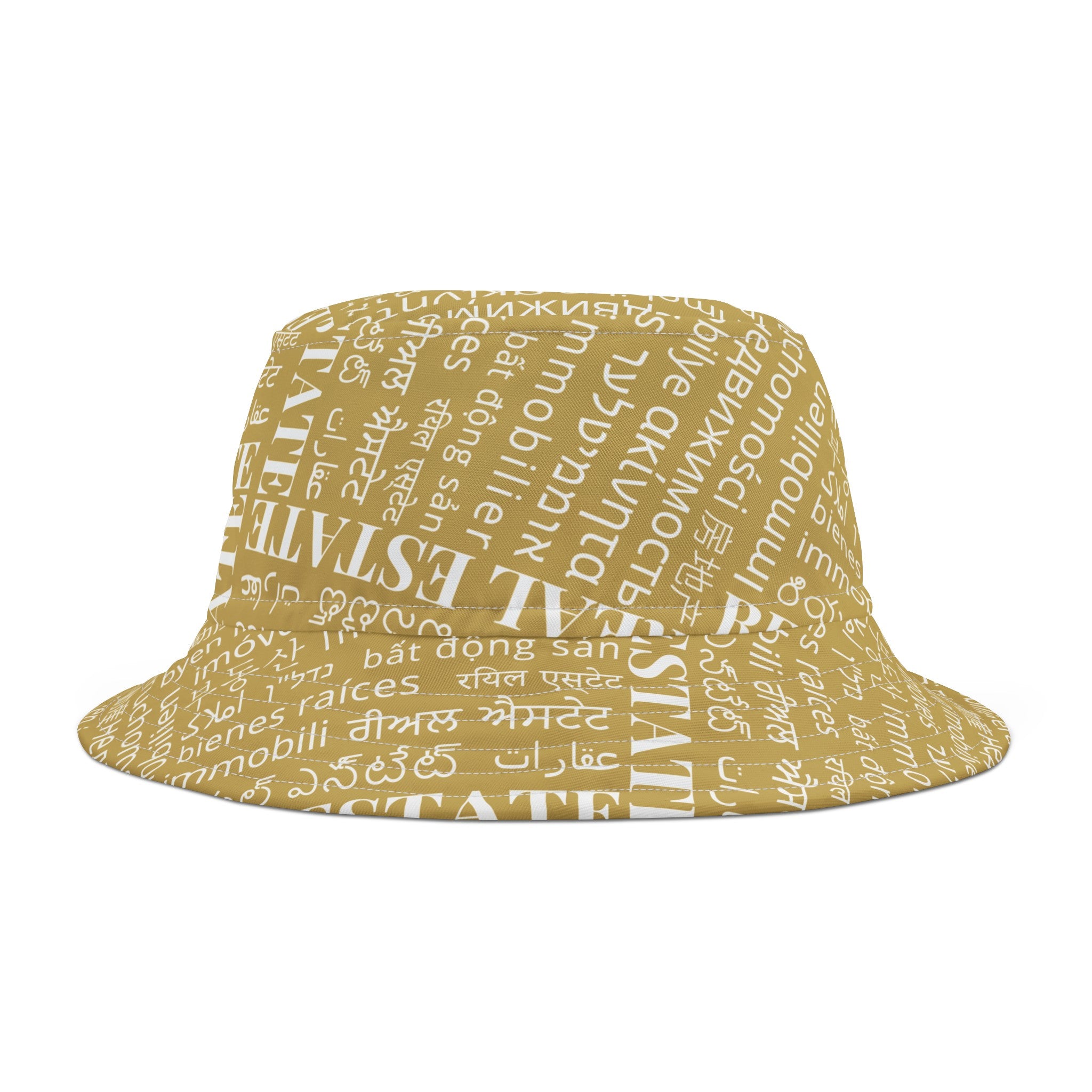 Realty ONE Group Style Real Estate Translated Bucket Hat (AOP)