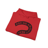 Ask Me About Real Estate Unisex Heavy Blend™ Hooded Sweatshirt