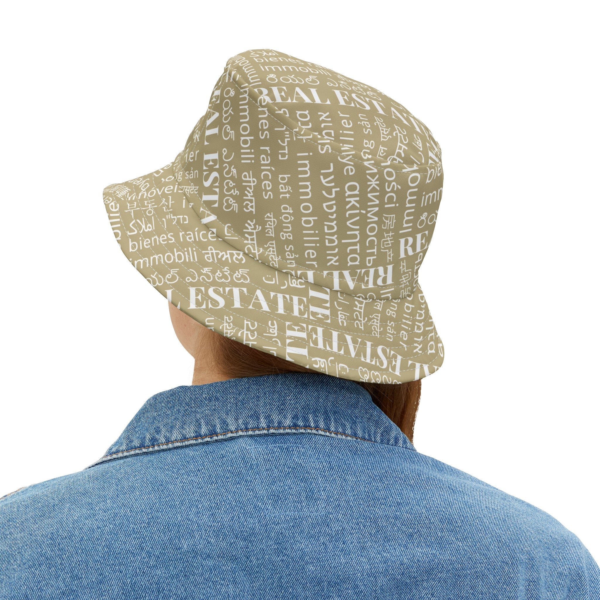 C21 Style Real Estate Translated Bucket Hat (AOP)