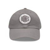 I Sell Homes Dad Hat with Leather Patch (Round)