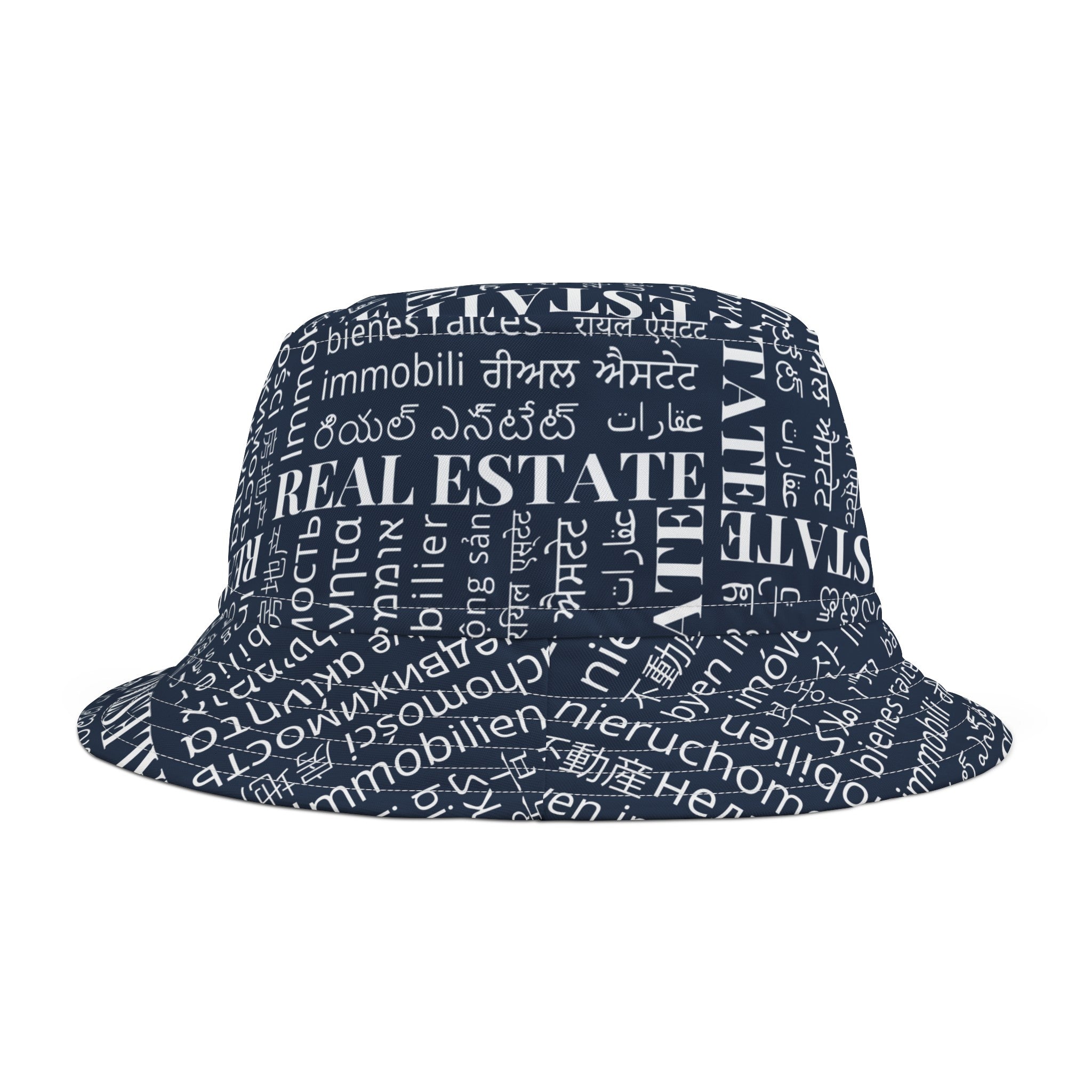 FT Style Real Estate Translated Bucket Hat (AOP)