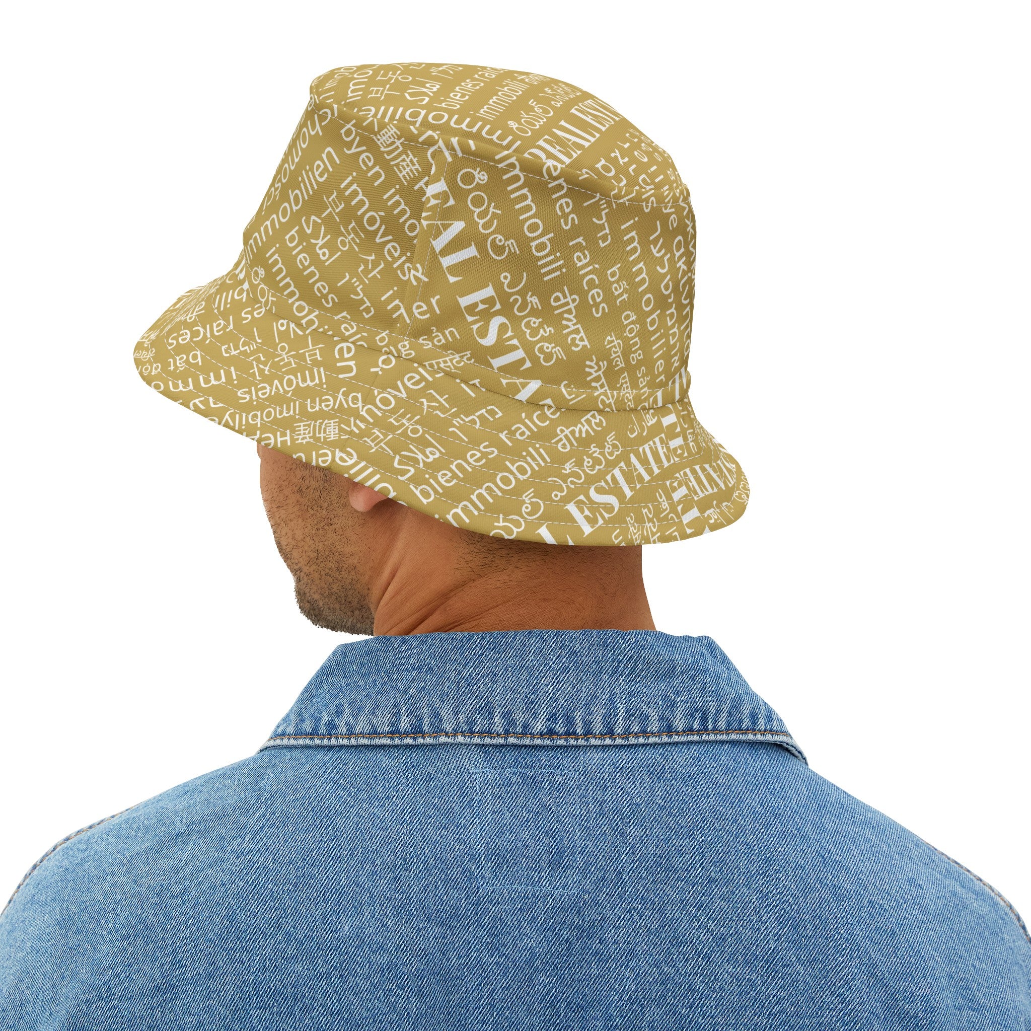 Realty ONE Group Style Real Estate Translated Bucket Hat (AOP)