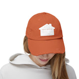 Real Estate Translated Unisex Distressed Cap