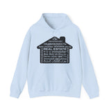 REAL ESTATE Translated Unisex Heavy Blend™ Hooded Sweatshirt