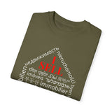 Dark Unisex Garment-Dyed T-shirt