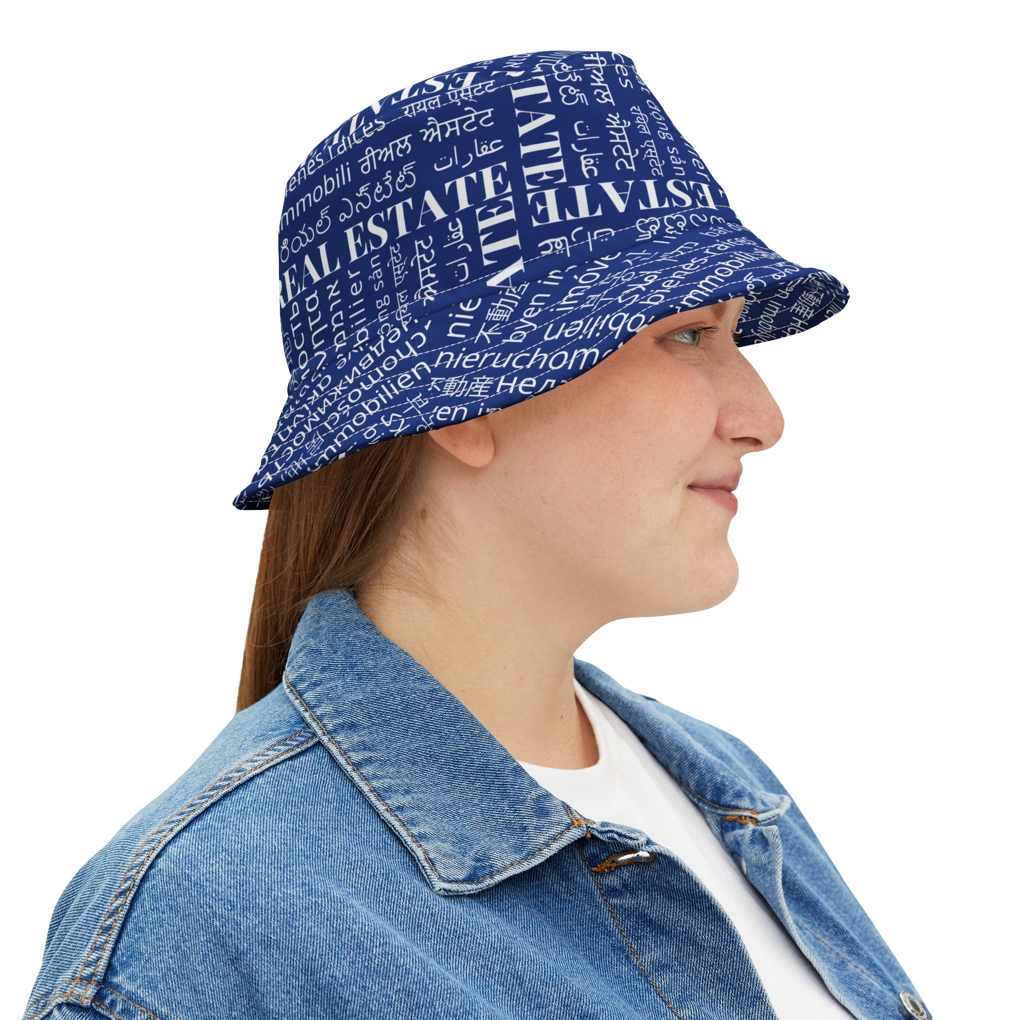 CB Style Real Estate Translated Bucket Hat (AOP)