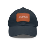 Houstler Dad Hat with Leather Patch (Rectangle)