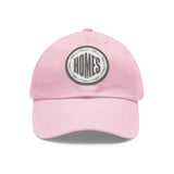 I Sell Homes Dad Hat with Leather Patch (Round)