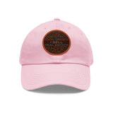 I Sell Real Estate Translated Dad Hat with Leather Patch (Round)