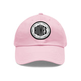 I Sell Homes Dad Hat with Leather Patch (Round)