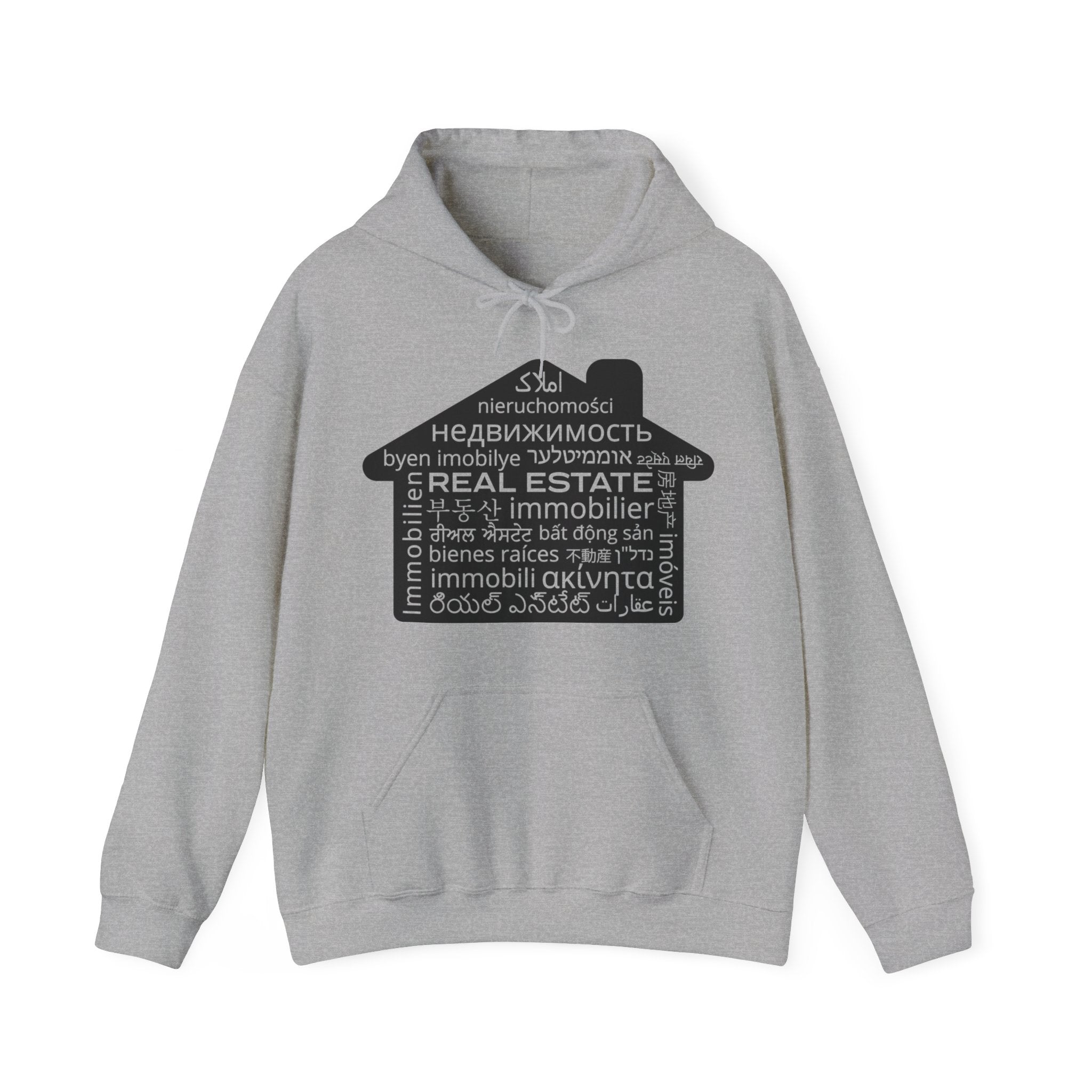 REAL ESTATE Translated Unisex Heavy Blend™ Hooded Sweatshirt