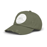 I Sell Real Estate Translated Unisex Distressed Cap