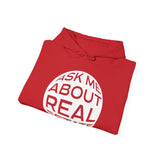 Ask Me About Real Estate Unisex Heavy Blend™ Hooded Sweatshirt