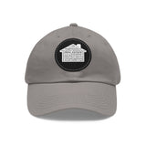 Real Estate Translated Dad Hat with Leather Patch (Round)