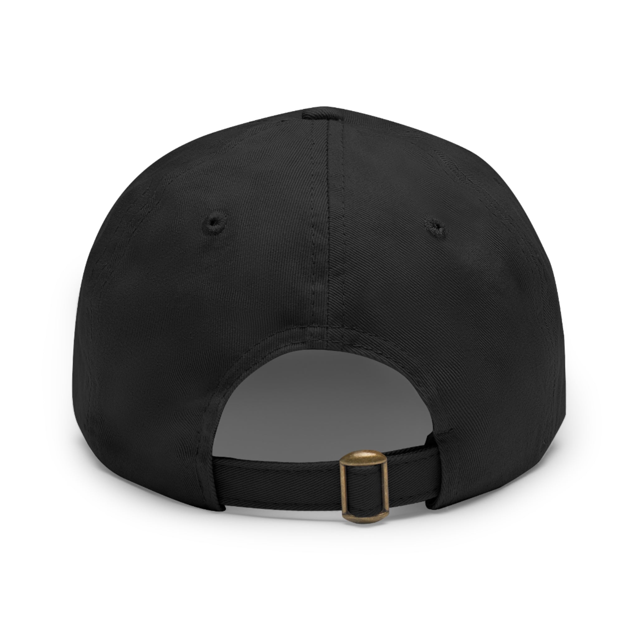 Houstler Dad Hat with Leather Patch (Rectangle)