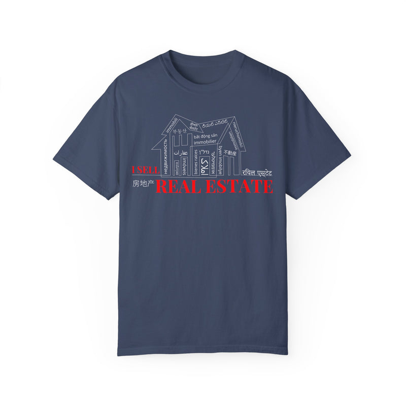 House Unisex Garment-Dyed Dark T-shirt