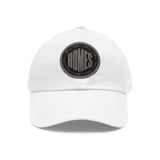 I Sell Homes Dad Hat with Leather Patch (Round)