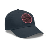 I Sell Real Estate Translated Dad Hat with Leather Patch (Round)